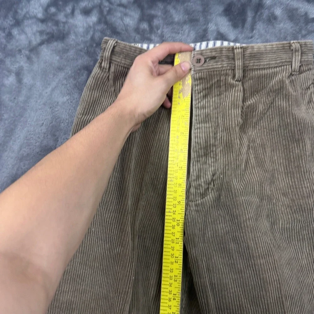 Gap Corduroy Pants Mens 29 Brown Excellent Vintage Straight Leg Wide Wale 9445